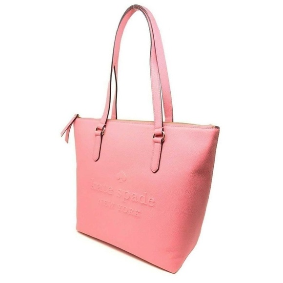 Kate Spade | Larchmont Penny Coral Large Bag
NWT Embossed Logo - Picture 2 of 8